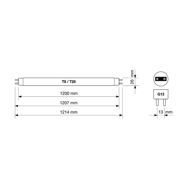 BactoSfera BS 75W T8/G13-ECO HO 0163 фото