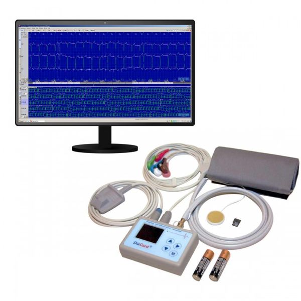 Холтер, холтеровская система "DiaCard" 2.1(U), комплект 40 фото