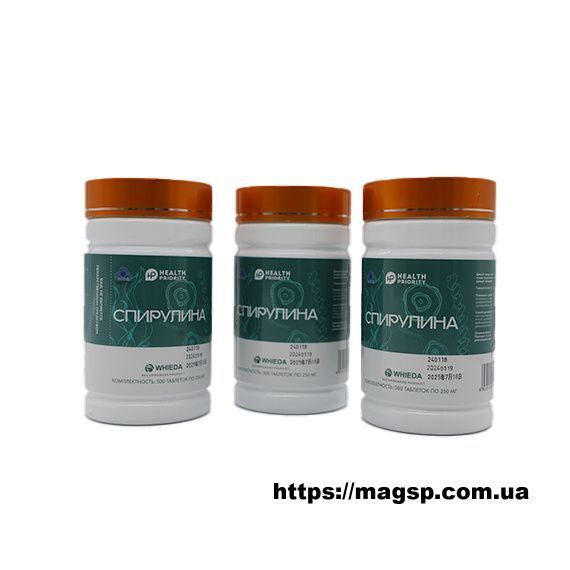 Спирулина Whieda Spirulina 500 фото