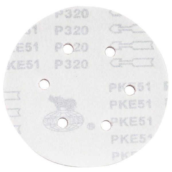 Шліфувальний круг 6 отворів &Oslash;150мм P320 (10шт) SIGMA (9122331) 9122331 фото