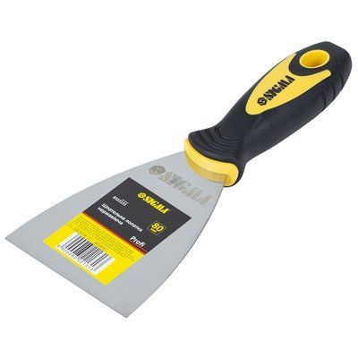 Шпательна лопатка нержавіюча Profi 80мм SIGMA (8322131) 8322131 фото