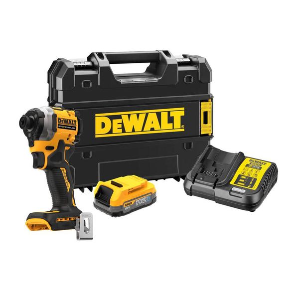 Шуруповёрт ударный аккумуляторный бесщёточный DeWALT DCF850E1T DCF850E1T фото