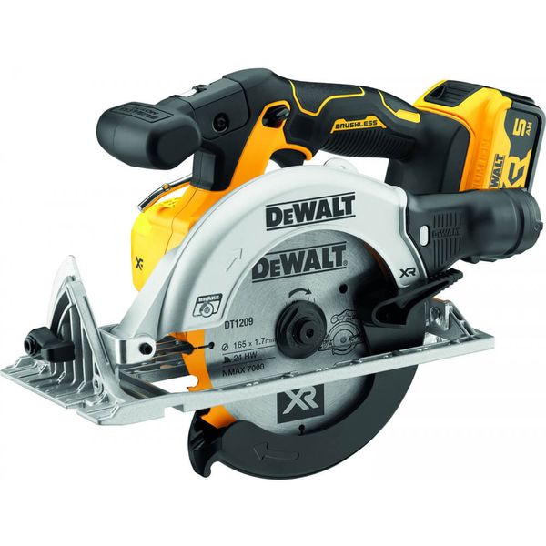 Пила дисковая аккумуляторная бесщёточная DeWALT DCS565P2 DCS565P2 фото