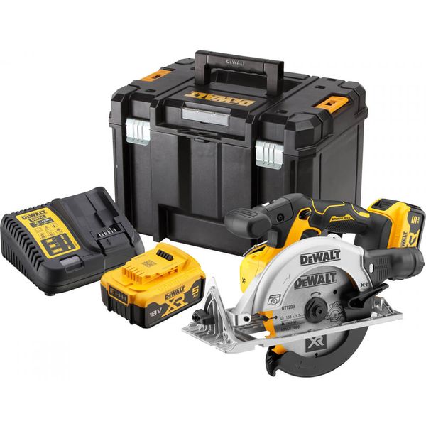 Пила дисковая аккумуляторная бесщёточная DeWALT DCS565P2 DCS565P2 фото