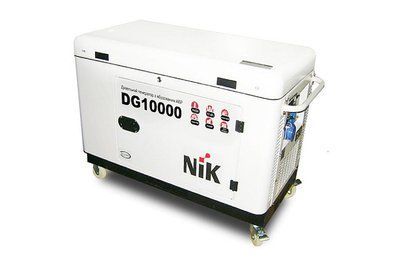 Дизельный генератор NIK DG 10000 однофазный NIK DG 10000 фото