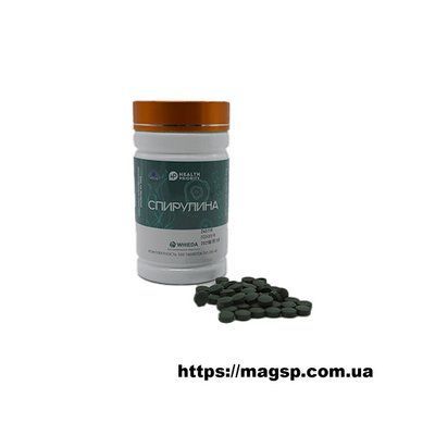 Спіруліна Whieda, 1 банка, 500 таблеток Spirulina 500 фото