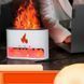 Соляна лампа з ультразвуковим зволожувачем повітря 3-в-1 Doctor-101 Flame. Сольовий світильник нічник з димуванням, 4 кольори підсвічування, білий GL-2976 фото 5