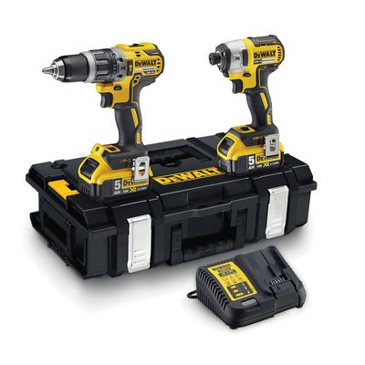 Набор из двух инструментов бесщеточных DeWALT DCK266P2 DCK266P2 фото