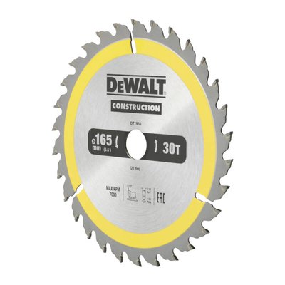 Диск пильный CONSTRUCTION DeWALT DT1935 17237 фото