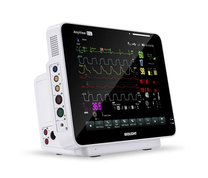 Монітор пацієнта S12 із модулем вимірювання CO2 S12 фото