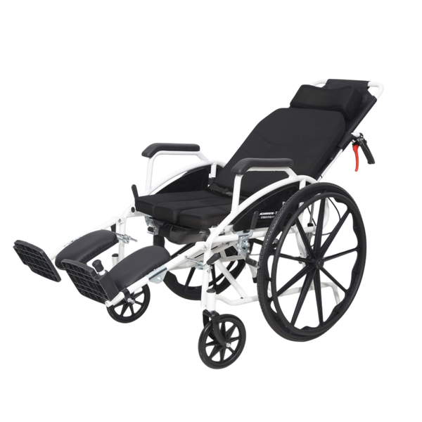 Крісло-коляска SYIV100-RLD-G02: 5 в 1 &mdash; коляска, лежак, туалетний стілець, столик, підголовник SYIV100-RLD-G02 фото