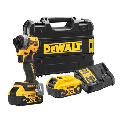 Шуруповерт ударный аккумуляторный бесщёточный DeWALT DCF850P2T DCF850P2T фото