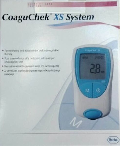 CoaguChek XS: Портативний Коагулометр для Вашого Здоров'я CoaguChek XS фото