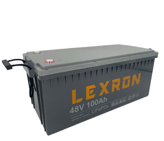 Акумуляторна батарея Lexron LiFePO4 48V 100Ah 4800Wh (522 x 238 x 223), 36kg Q1 LR-LTM-48V-100AH фото