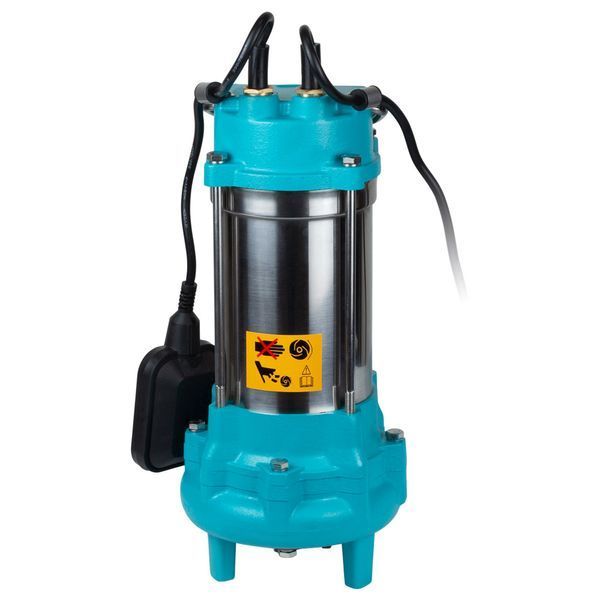 Насос каналізаційний 0.75кВт Hmax 12м Qmax 225л/хв з ножем (нерж) AQUATICA (773432) 773432 фото