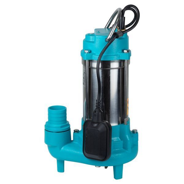 Насос каналізаційний 0.75кВт Hmax 12м Qmax 225л/хв з ножем (нерж) AQUATICA (773432) 773432 фото