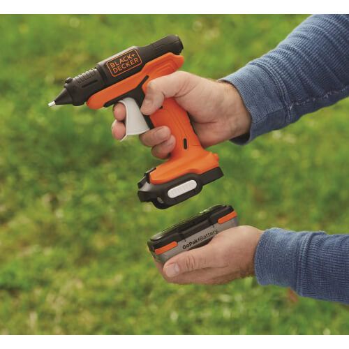 Пистолет клеевой аккумуляторный BLACK+DECKER BDCGG12N 16080 фото