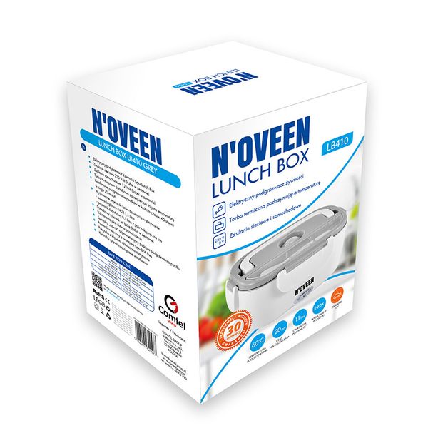 Ланч-бокс с подогревом от 230В и 12В с термосумкой Noveen LB410/420 1013376139 фото