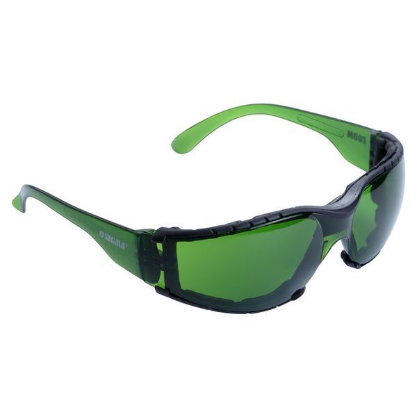 Окуляри захисні c обтюратором Zoom anti-scratch, anti-fog (зелені) SIGMA (9410881) 9410881 фото