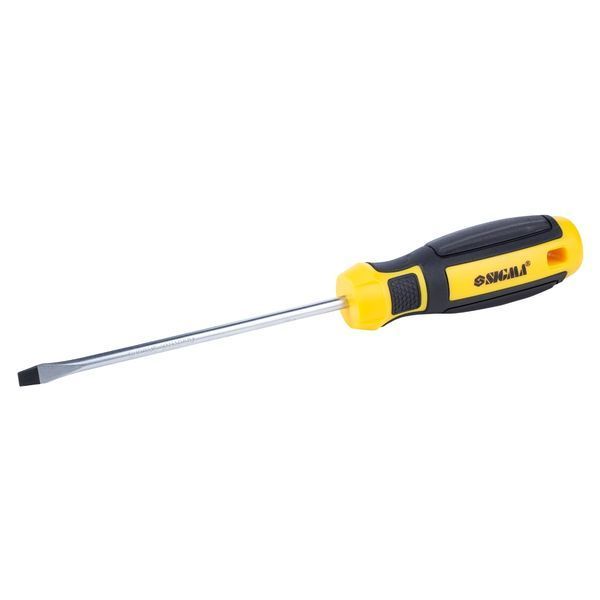 Викрутка шліцьова SL 5.0&times;125мм CrV Mega SIGMA (4009221) 4009221 фото