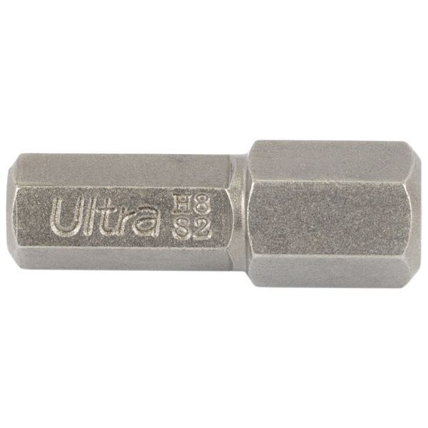 Біти HEX 8&times;25мм &frac14;" 8шт S2 (блістер) ULTRA (4015032) 4015032 фото