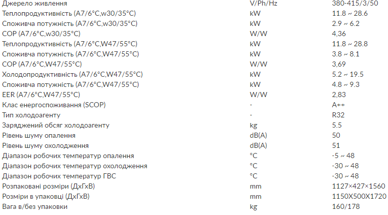 Тепловий насос Altek KW 26TA3 Altek KW 26TA3 фото