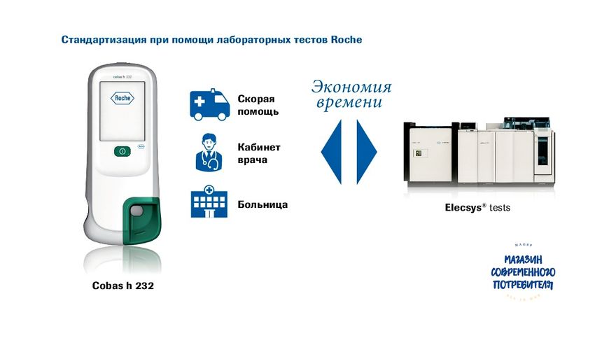 Аналізатор Cobas h 232 Roche Diagnostics Cobas h 232 фото