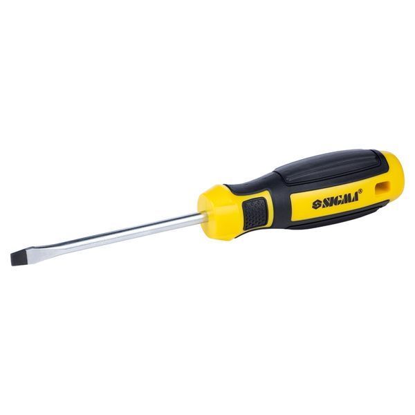 Викрутка шліцьова SL 6.0&times;100мм CrV Mega SIGMA (4009251) 4009251 фото