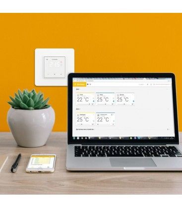 Терморегулятор Wi-Fi сенсорный программируемый Terneo SX белый для теплого пола SX-white1 фото