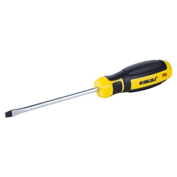 Викрутка шліцьова SL 6.0&times;125мм CrV Mega SIGMA (4009261) 4009261 фото