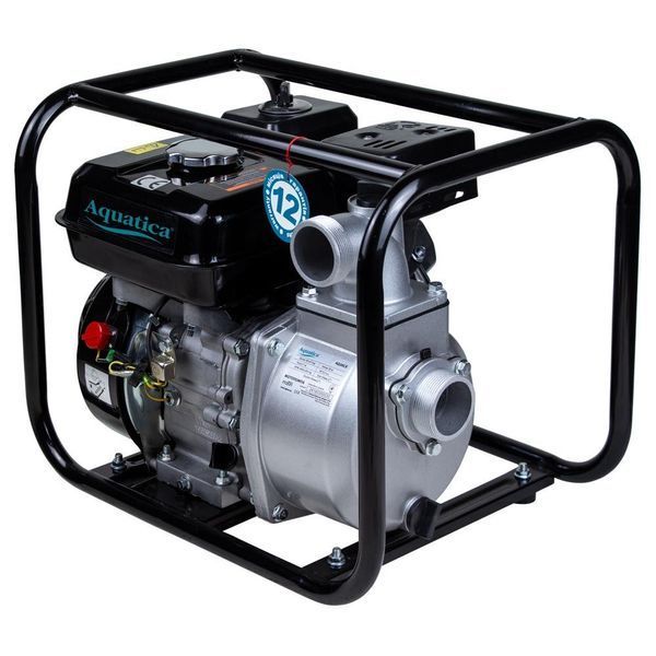 Мотопомпа 7.5 к.с. Hmax 30м Qmax 35м&sup3;/год (4-ох тактний) AQUATICA AQ20CX (772531) 772531 фото