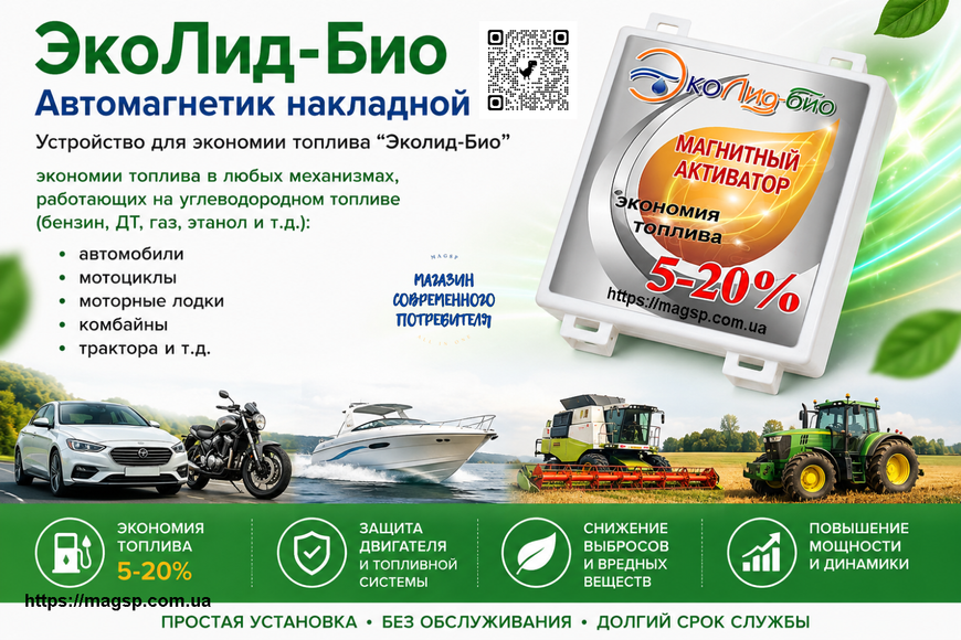 ЕкоЛід-Біо Автомагнетик ЕкоЛід-Біо AVTO фото
