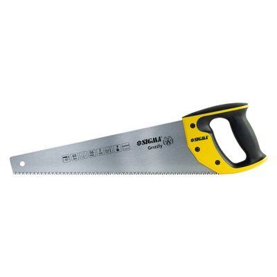 Ножівка по дереву 400мм 7TPI Grizzly SIGMA (4400841) 4400841 фото