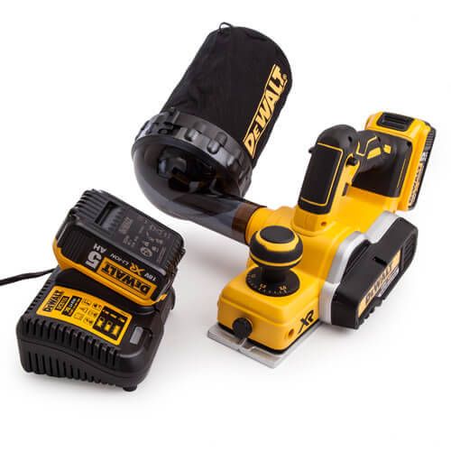 Рубанок аккумуляторный бесщёточный DeWALT DCP580P2 15402 фото