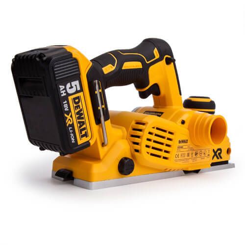 Рубанок аккумуляторный бесщёточный DeWALT DCP580P2 15402 фото