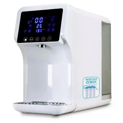Doctor-101 Osmo: Настільний зворотний осмос + термопот. Чиста вода без доставки та за 3 секунди до окропу  L-RO500 фото