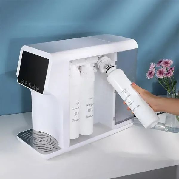 Doctor-101 Osmo: Настільний зворотний осмос + термопот. Чиста вода без доставки та за 3 секунди до окропу  L-RO500 фото