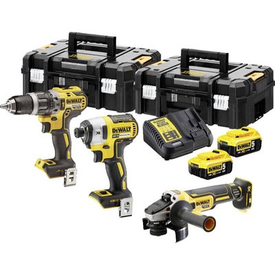 Набор из трех инструментов бесщеточных DeWALT DCK384P2T DCK384P2T фото